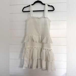 Tcec women’s white dress size Large